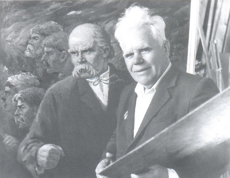 Робота над картиною «Гомоніла Україна»