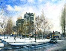 На проспекті 200 років Херсона. 2026